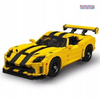 [10046] Klocki 1373 el. Konstrukcyjne pojazd Dodge Viper Mould King [S]