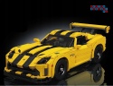 [10046] Klocki 1373 el. Konstrukcyjne pojazd Dodge Viper Mould King