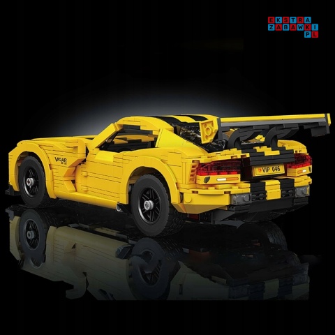 [10046] Klocki 1373 el. Konstrukcyjne pojazd Dodge Viper Mould King