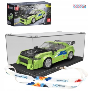 [27033] Klocki 390 el. Konstrukcyjne pojazd G5 sportowy w gablocie Mould King [S]