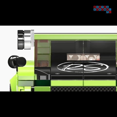 [27033] Klocki 390 el. Konstrukcyjne pojazd G5 sportowy w gablocie Mould King