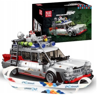 [10021] Klocki 603 el. Konstrukcyjne pojazd Ghostbusters Mini Mould King [S]