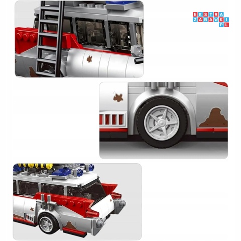 [10021] Klocki 603 el. Konstrukcyjne pojazd Ghostbusters Mini Mould King