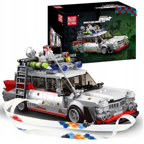 [10021] Klocki 603 el. Konstrukcyjne pojazd Ghostbusters Mini Mould King