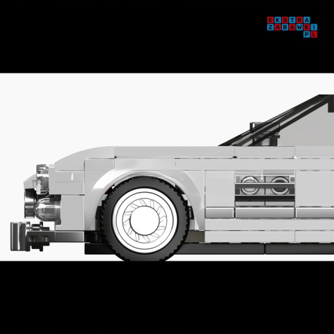 [27037] Klocki 350 el. Konstrukcyjne pojazd sportowy w gablocie Mould King