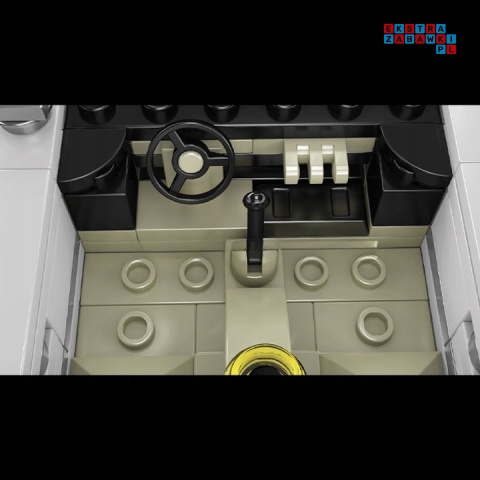 [27037] Klocki 350 el. Konstrukcyjne pojazd sportowy w gablocie Mould King