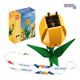 [24012] Klocki 83 el. Mały kwiat tulipan dekoracja tulip bud Mould King