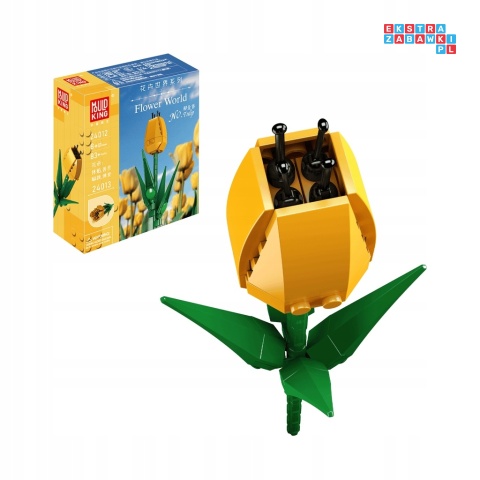 [24012] Klocki 83 el. Mały kwiat tulipan dekoracja tulip bud Mould King
