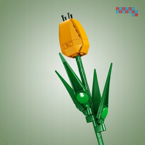 [24012] Klocki 83 el. Mały kwiat tulipan dekoracja tulip bud Mould King
