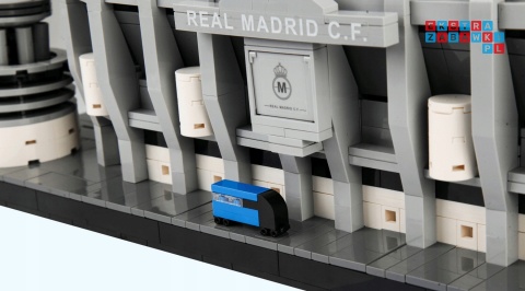 [22026] Klocki 4266 el. Model budowla Bernabeu stadion piłkarski Mould King