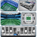 [22026] Klocki 4266 el. Model budowla Bernabeu stadion piłkarski Mould King