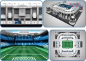 [22026] Klocki 4266 el. Model budowla Bernabeu stadion piłkarski Mould King