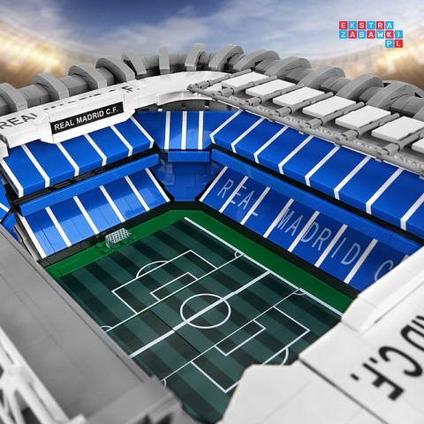 [22026] Klocki 4266 el. Model budowla Bernabeu stadion piłkarski Mould King