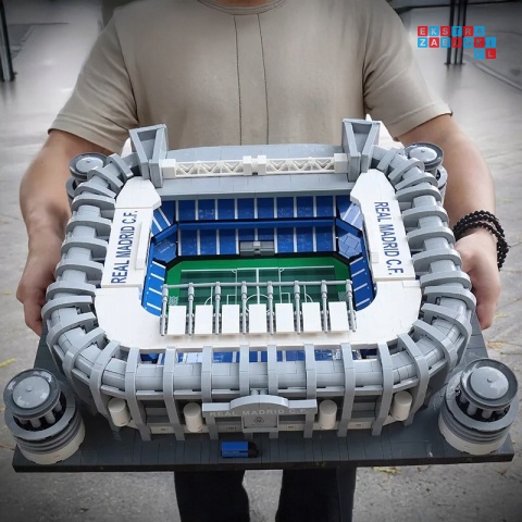 [22026] Klocki 4266 el. Model budowla Bernabeu stadion piłkarski Mould King