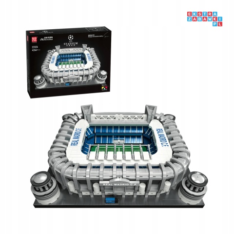 [22026] Klocki 4266 el. Model budowla Bernabeu stadion piłkarski Mould King