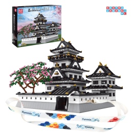 [22006] Klocki 3086 el. Model budowla domek chiński w stylu chińskim Mould King