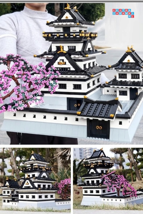 [22006] Klocki 3086 el. Model budowla domek chiński w stylu chińskim Mould King