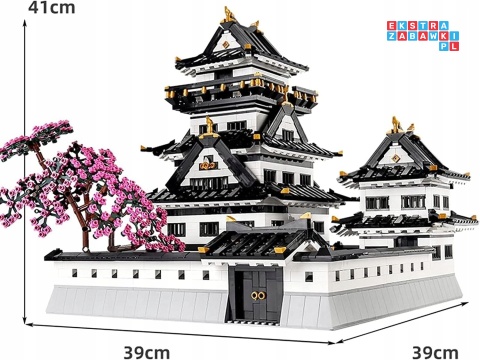 [22006] Klocki 3086 el. Model budowla domek chiński w stylu chińskim Mould King