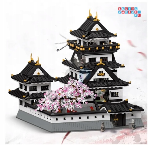 [22006] Klocki 3086 el. Model budowla domek chiński w stylu chińskim Mould King