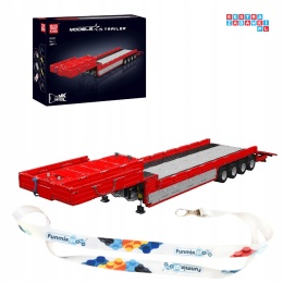 [19015T] Klocki 3399 el. Naczepa do ciężarówki TIR model 19015S Mould King