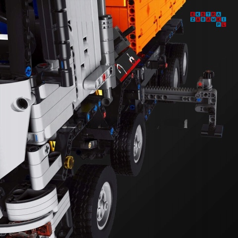 [19007] Klocki 2970 el. Pojazd 2w1 koparka wywrotka maszyna budowlana RC Mould King