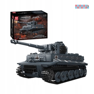 [20014S] Klocki 800 el. Pojazd czołg Tiger zdalnie sterowany Mould King [S]