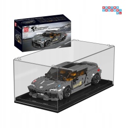 [27052] Klocki 395 el. Pojazd Wyścigowy Race autko w gablocie Mould King