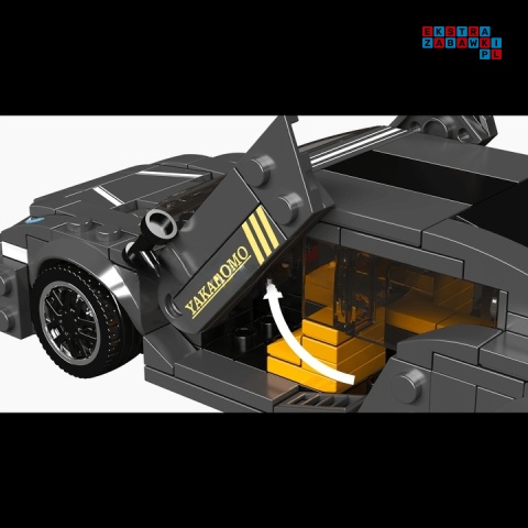 [27052] Klocki 395 el. Pojazd Wyścigowy Race autko w gablocie Mould King