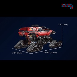 [18010] Klocki 1381 el. Pojazd technic polar explorer z pilotem Mould King