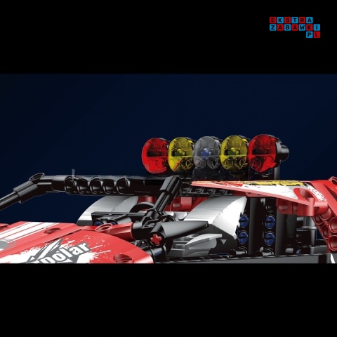 [18010] Klocki 1381 el. Pojazd technic polar explorer z pilotem Mould King