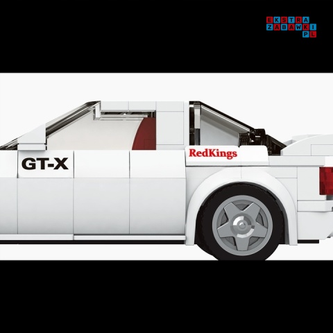 [27015] Klocki 369 el. Pojazd technic samochód RX7 w gablocie Mould King