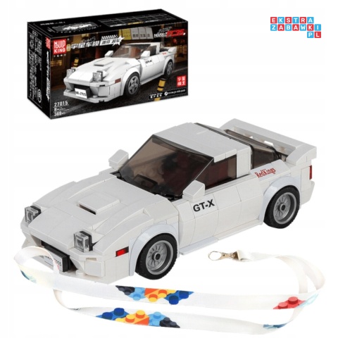 [27015] Klocki 369 el. Pojazd technic samochód RX7 w gablocie Mould King