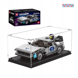 [27019] Klocki 414 el. Pojazd technic sportowy Delorean w gablocie Mould King [S]