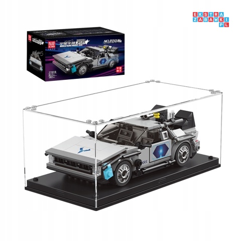 [27019] Klocki 414 el. Pojazd technic sportowy Delorean w gablocie Mould King