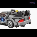 [27019] Klocki 414 el. Pojazd technic sportowy Delorean w gablocie Mould King