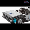 [27019] Klocki 414 el. Pojazd technic sportowy Delorean w gablocie Mould King