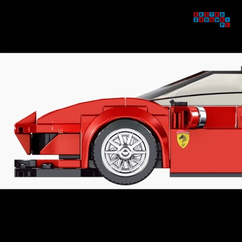 [27006] Klocki 364 el. Pojazd technic wyścigówka GTB w gablocie Mould King