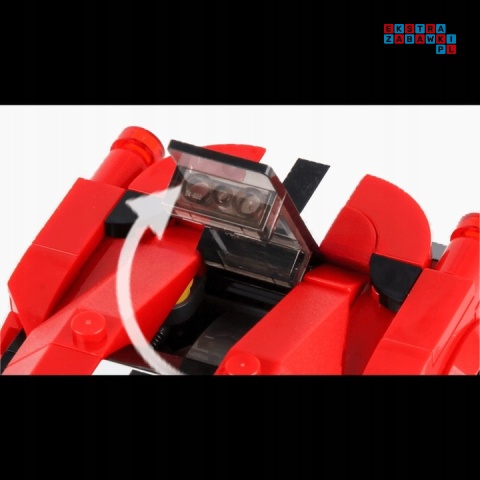 [27006] Klocki 364 el. Pojazd technic wyścigówka GTB w gablocie Mould King