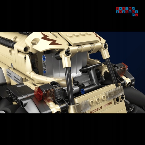[20016] Klocki 617 el. Pojazd zdalnie sterowany Mecanum ATV Mould King