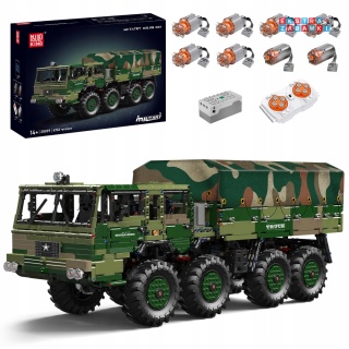 [20039] Klocki 4733 el. Technic auto wojskowe terenowe ciężarówka Mould King [S]