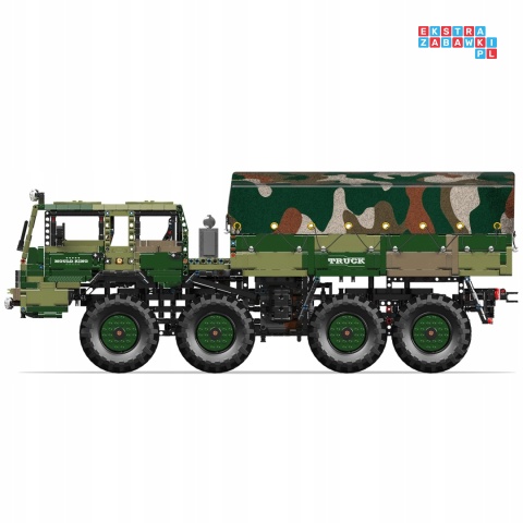 [20039] Klocki 4733 el. Technic auto wojskowe terenowe ciężarówka Mould King