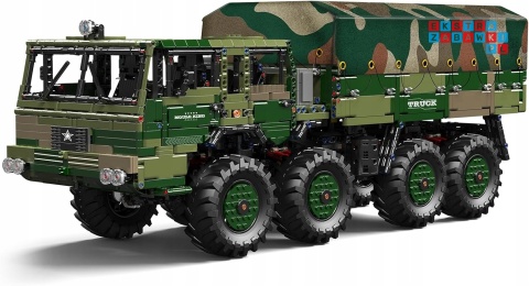 [20039] Klocki 4733 el. Technic auto wojskowe terenowe ciężarówka Mould King