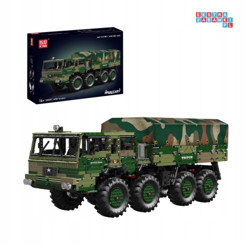 [20039] Klocki 4733 el. Technic auto wojskowe terenowe ciężarówka Mould King