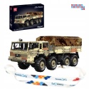 [20040] Klocki 4733 el. Technic auto wojskowe terenowe ciężarówka Mould King