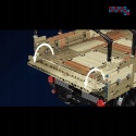 [20040] Klocki 4733 el. Technic auto wojskowe terenowe ciężarówka Mould King
