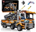 [19014] Klocki 2132 el. Technic ciężarówka pojazd dźwig do betonu Mould King