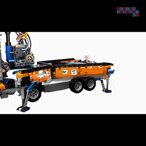 [19014] Klocki 2132 el. Technic ciężarówka pojazd dźwig do betonu Mould King