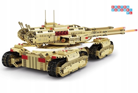 [20011S] Klocki 3445 el. Technic czołg pojazd Red Allert zdalnie sterowany RC Mould King