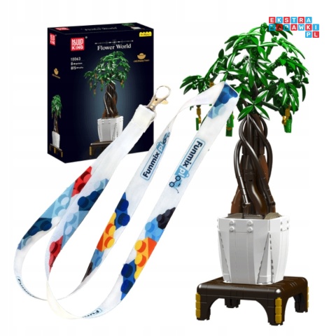 [10063] Klocki 905 el. Technic drzewko pieniężne dekoracja Mould King