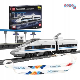 [12021] Klocki 1211 el. Technic lokomotywa kolejka pociąg zdalnie sterowany Mould King